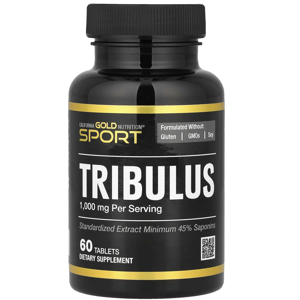 California Gold Nutrition Sport Tribulus 1,000 Mg Tablets