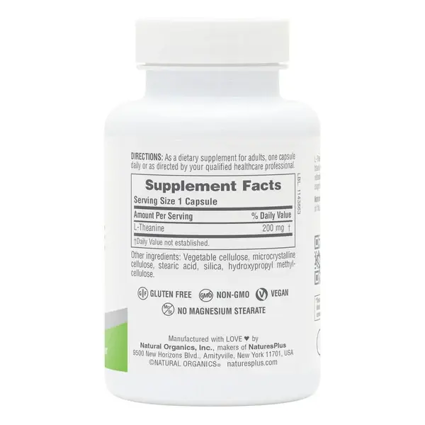 Natures Plus Pro L- theanine Supplement
