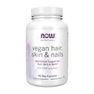 Now Vegan Hair Skin & Nail Supplement