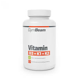 GymBeam Vitamin D3+K1+KZ Capsules
