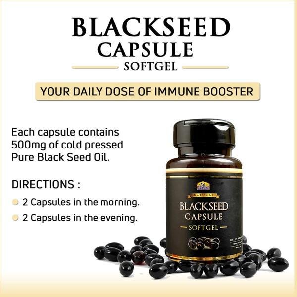 Softgel Black Seed Oil Capsules