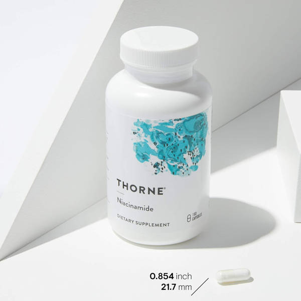 THORNE Niacinamide 500mg Capsules