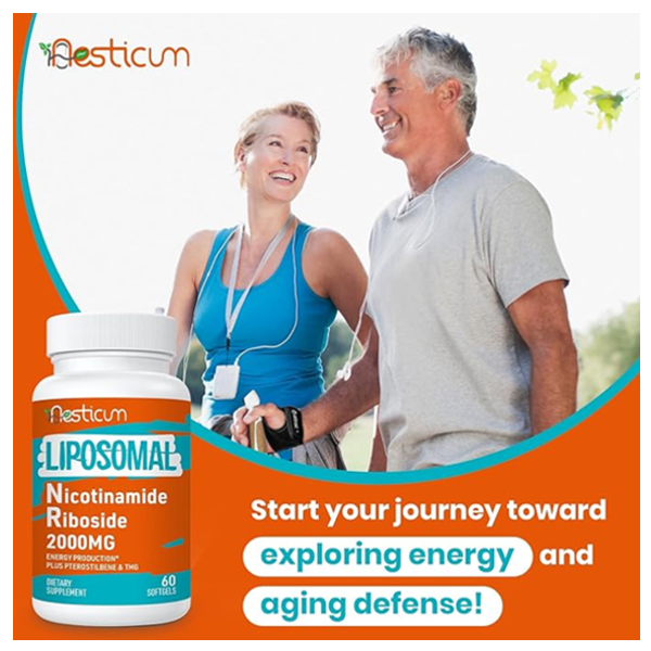 Aesticum Liposomal Nicotinamide Riboside 2000 Mg Supplement