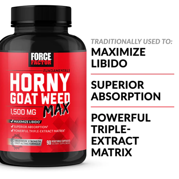 Force Factor Horny Goat Weed Max Capsules