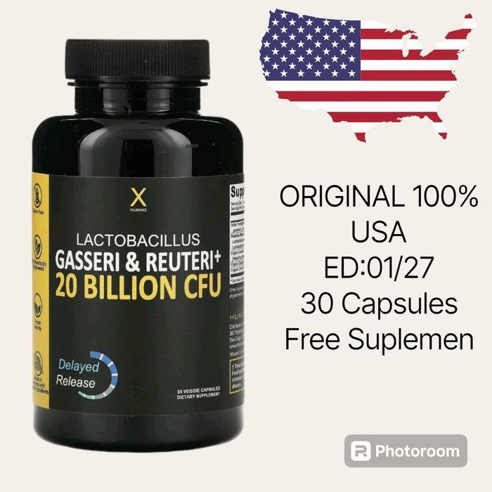 Human X Lactobacillus Gasseri and Reuteri 20 Billion CFU