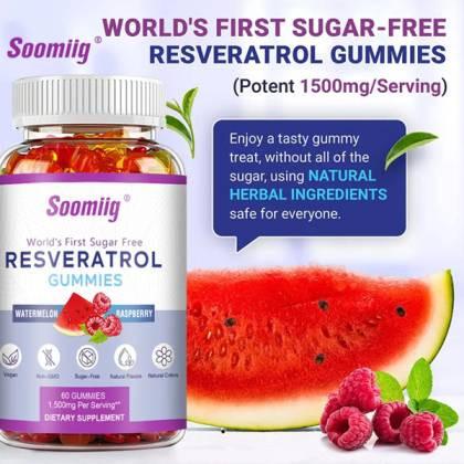 Soomiig Sugar-Free Resveratrol Gummies