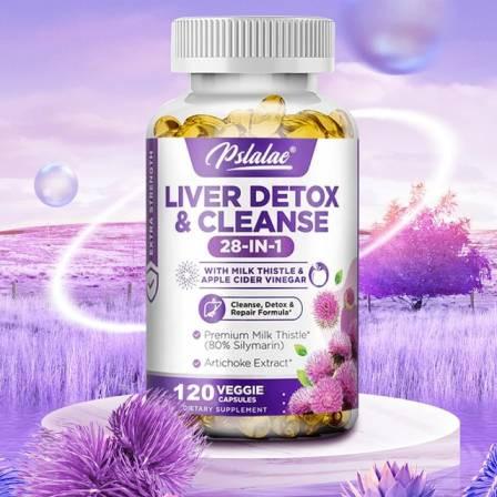 Pslalae Liver Cleanse Detox Supplement