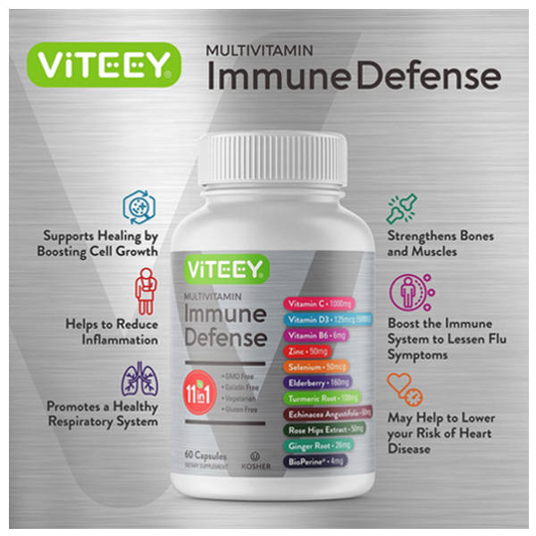 Viteey Multivitamin Immune Defense Capsules