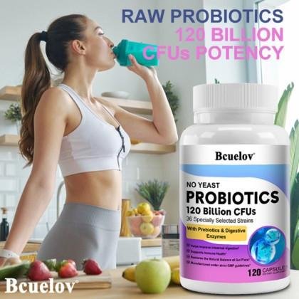 Bcuelov Probiotics 120 Billion CFU