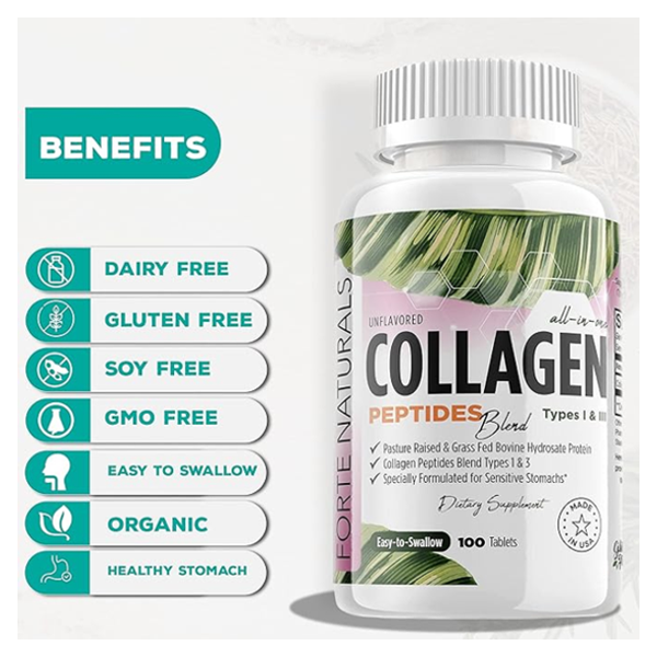 Forte Naturals Collagen Peptides Tablets