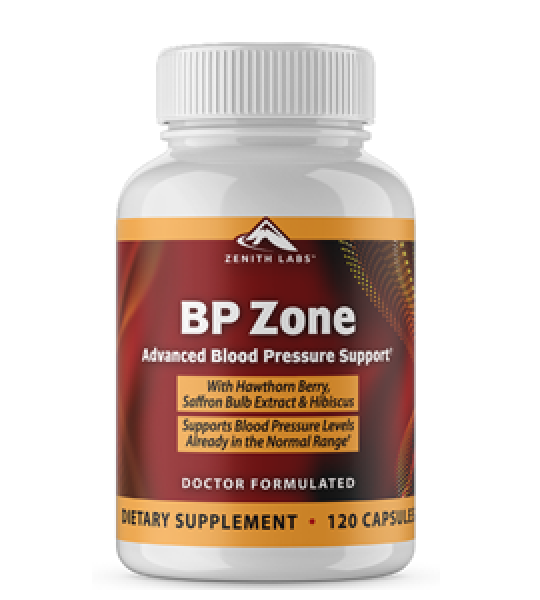 Zenith Labs BP Zone Advanced Blood Pressure Support Capsules