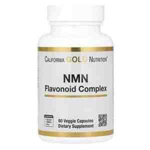 California Gold Nutrition – NMN + Flavonoid Complex |60 Capsules