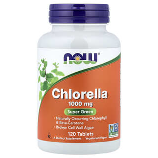 NOW Foods, Chlorella, 120 Tablets (1 g per Tablet)