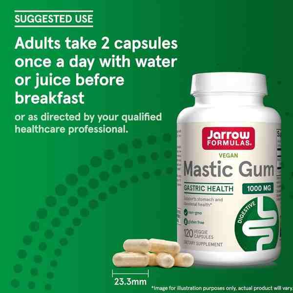 Jarrow Formulas – Mastic Gum 1000 mg – 60 Capsules