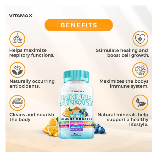 Vitamax Immune Support Booster Capsules