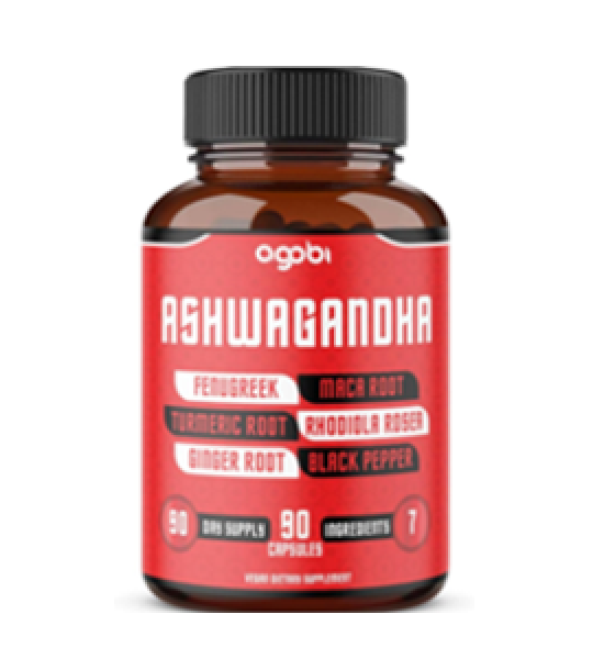 Agobi Ashwagandha Fenugreek, Turmeric Root Capsules
