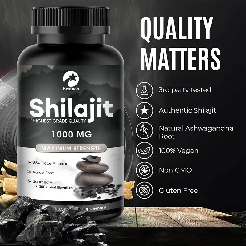 Kexinsh Shilajit Capsules 1000mg