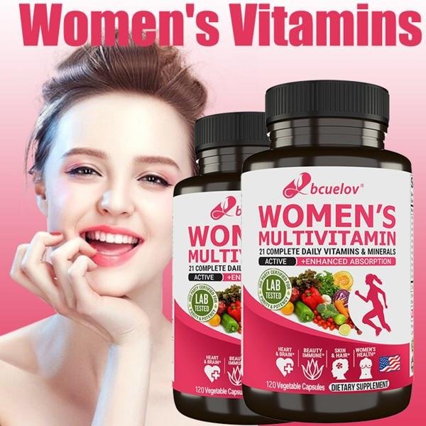 Bcuelov Women's Multivitamin Multimineral Supplement