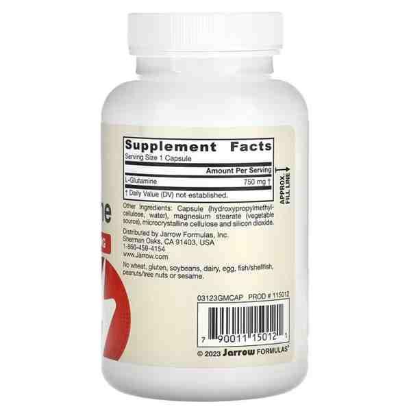 Jarrow Formulas L-Glutamine 1000 mg