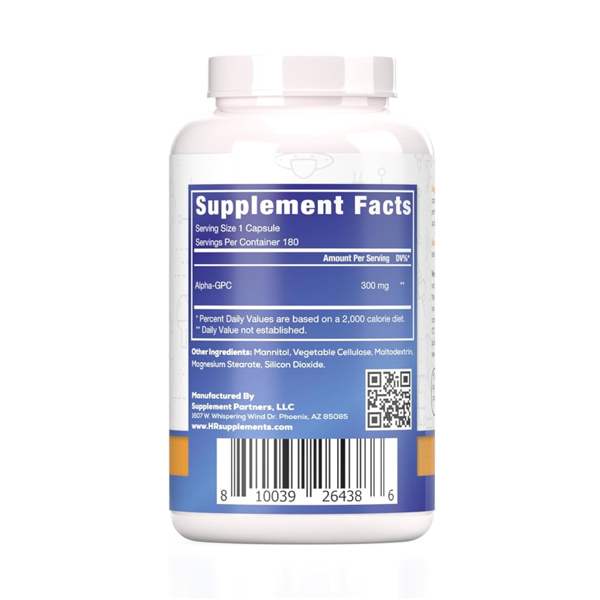 Cognitive Compounds Alpha Gpc Capsules