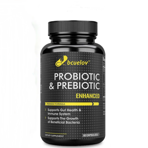 Bcuelov Prebiotics Probiotic Capsules