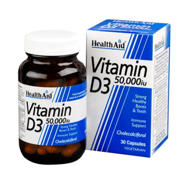 Health Aid Vitamin D3 50000 IU