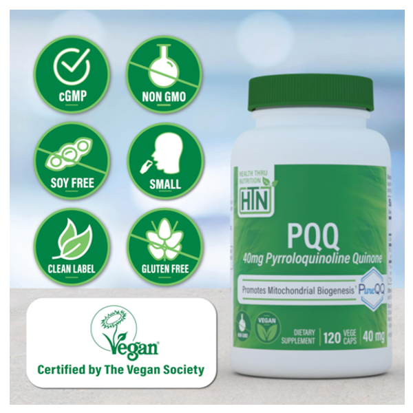 Health Thru Nutrition Pureqq Pyrroloquinoline Quinone Capsules