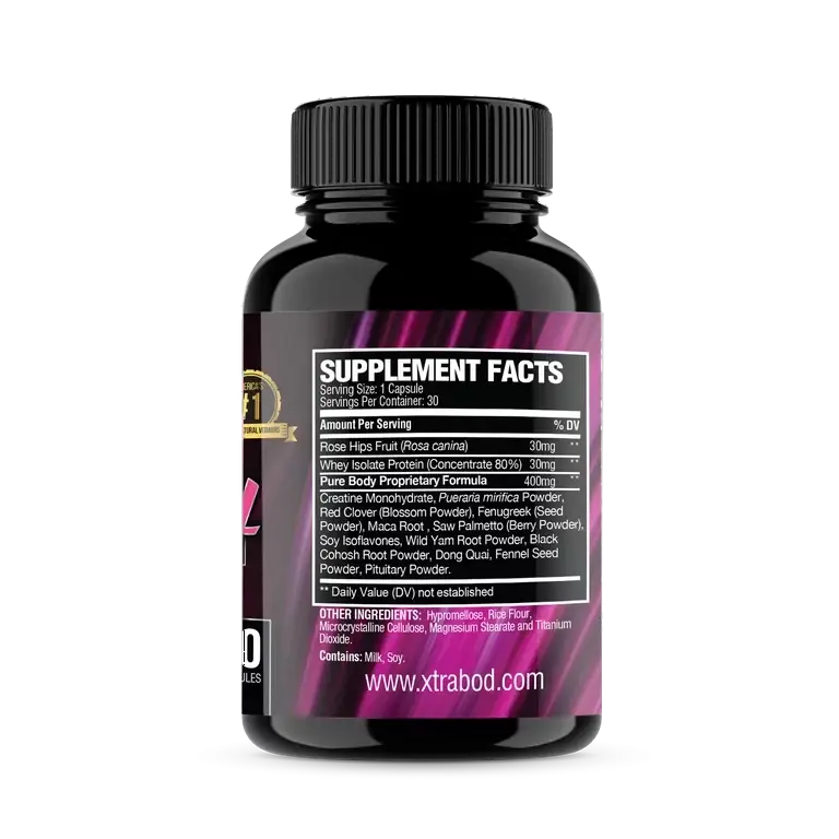 XtraBody Butt Enhancement and Breast Enlargement Supplement