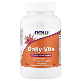 NOW Foods, Daily Vits™, Multi Vitamin & Mineral, 250 Tablets