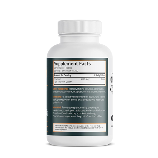 Bronson Basics Selenium 200 Mcg