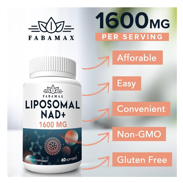 Fabamax Liposomal Nad+ 1600 Mg Supplement