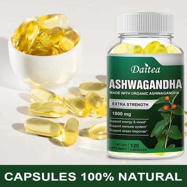 Daitea Ashwagandha Extract Capsules 1800mg