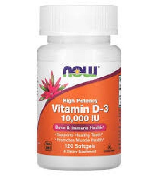Now Vitamin D-3 10000 IU Supplement