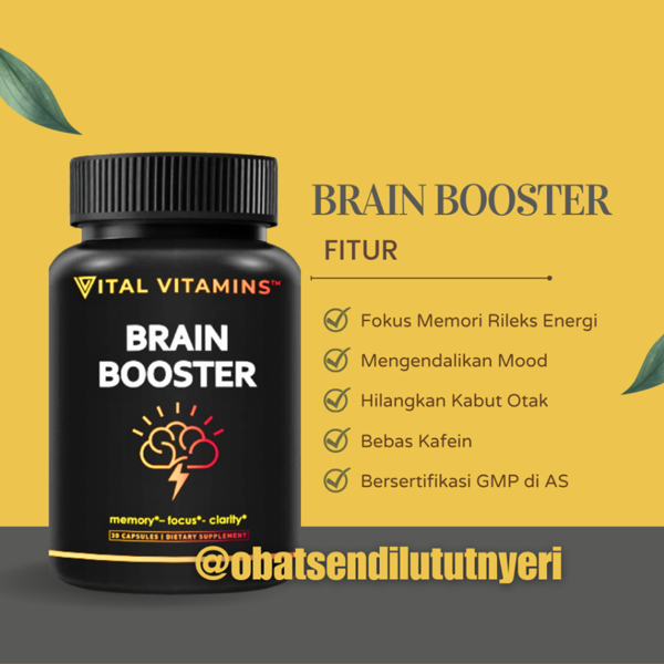 Vital Vitamins Brain Booster Capsules