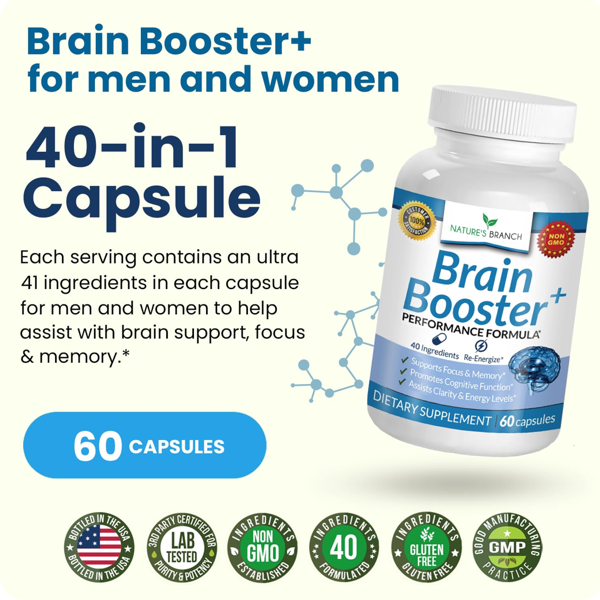 Nature's Branch Brain Booster Supplement