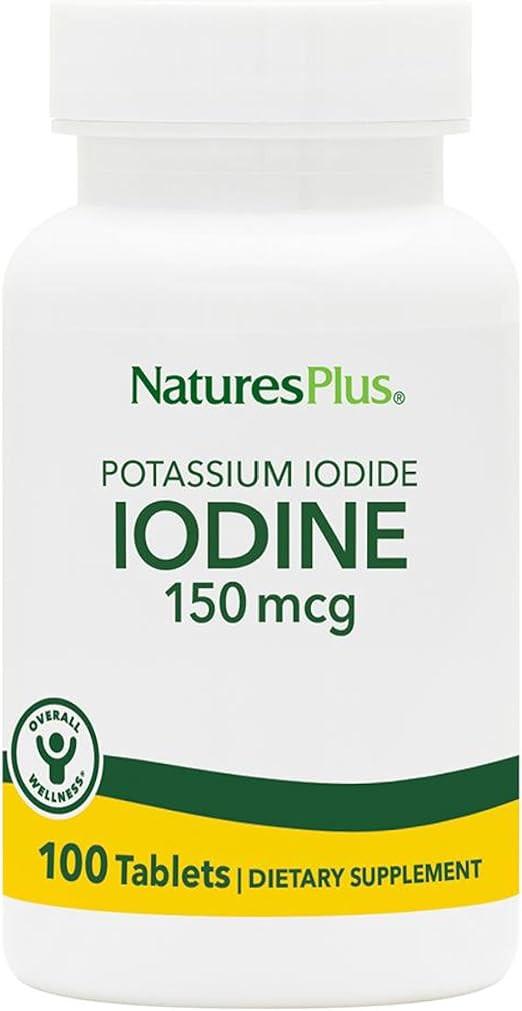 Natures Plus Iodine 150 Supplement