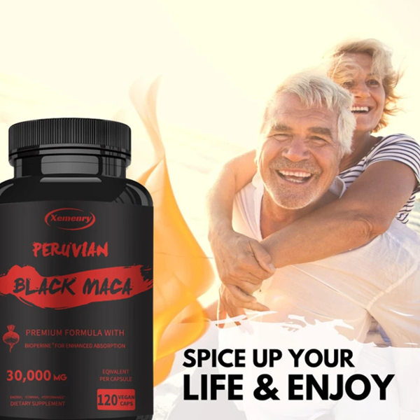 Xemenry Peruvian Black Maca Capsules