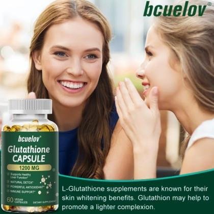 Bcuelov Glutathione Collagen Capsules 1200mg