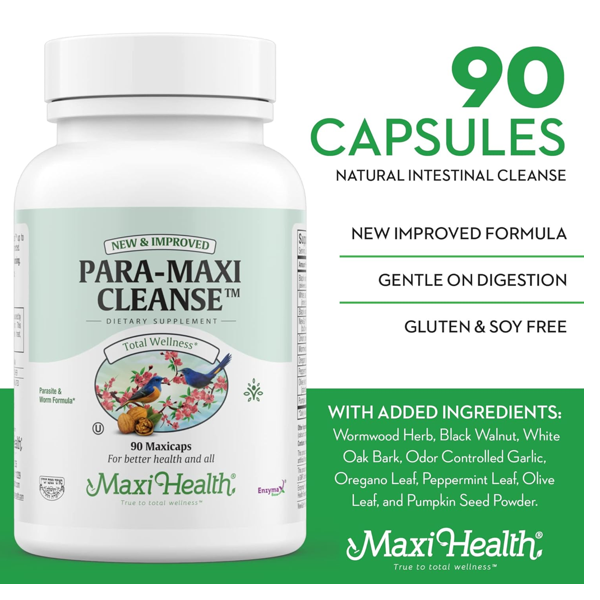 Maxi Health Para-maxi Cleanse Capsules