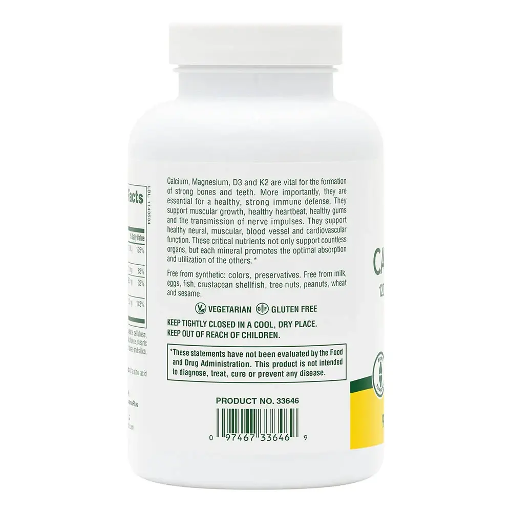 Nature's Plus Cal/mag/vit D3 Supplement