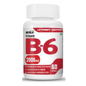 Litamin Seriee Nutrija Vitamin B6 2000 Mcg Capsules
