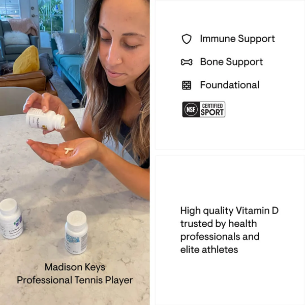 THORNE Vitamin D-5000 Caspules