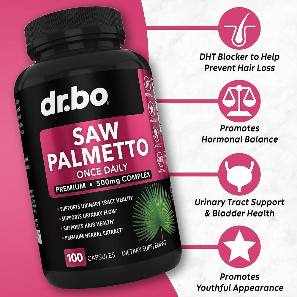 DR. BO Saw Palmetto Supplements