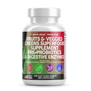 Clean Nutraceuticals Fruit & Veggies Capsules