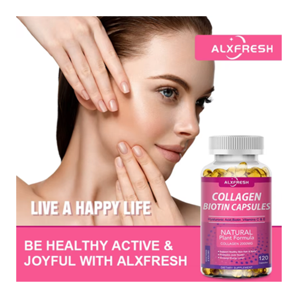 Alxfresh Collagen Biotin Capsules
