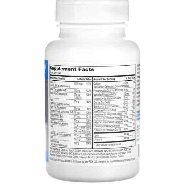 21st Century Sentry Men’s 50+ Senior Multivitamin & Multimineral Supplement