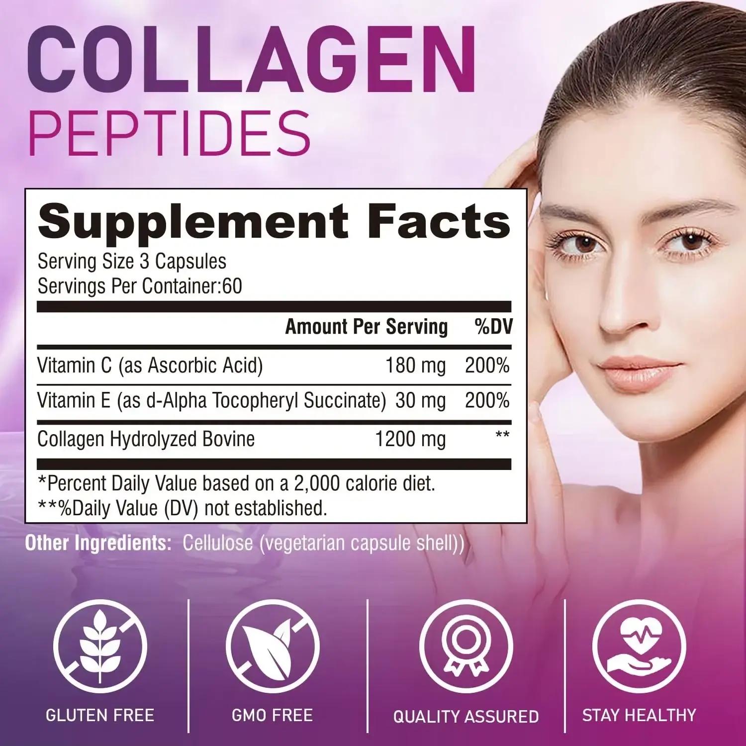 Pslalae Super Collagen Peptides Capsules