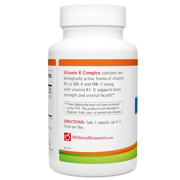 Wellness Resources Vitamin K Complex Supplement