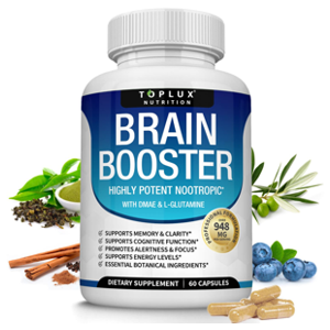 Toplux Nutrition Brain Nootropic Booster Capsules