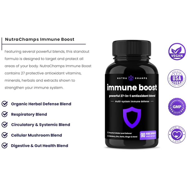 Nutrachamps Immune Boost 27 in 1 Supplement